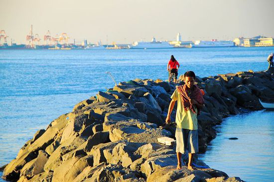 菲律賓日落大道 遙望南中國(guó)海