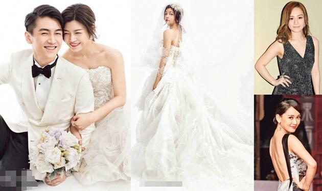 陳曉與陳妍希今天舉行婚禮，展開人生新一頁。
