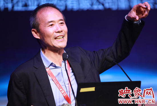 圖為萬(wàn)科企業(yè)股份有限公司董事會(huì)主席王石。(新浪財(cái)經(jīng) 梁斌 攝)