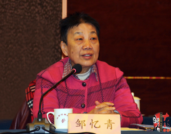 著名編劇鄒憶青發(fā)言