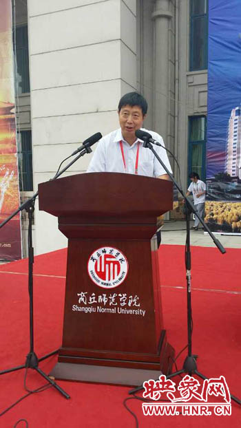 臺灣木球發(fā)明人、國際木球總會會長翁明輝致辭