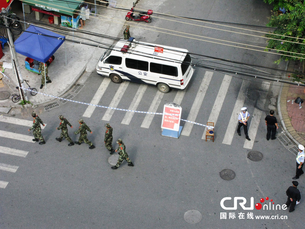 2013年07月10日，廣西壯族自治區(qū)北海市，武警巡邏。圖片來源：飛影/CFP
