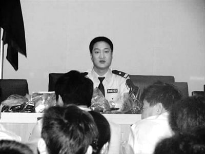 原夏縣公安局長孫宏軍資料圖。他涉嫌違紀(jì)違法目前被調(diào)查。