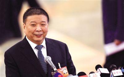 國土資源部部長姜大明。新華社記者