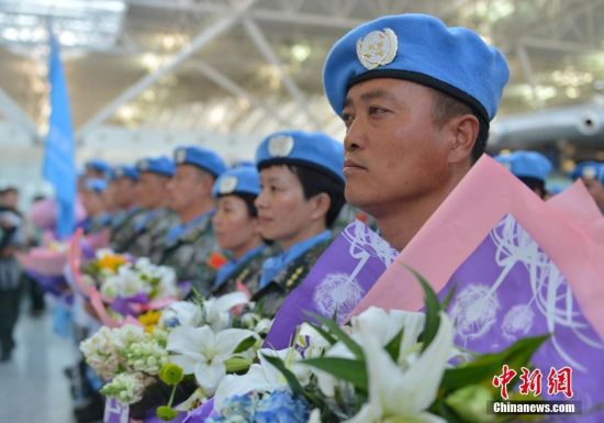 資料圖：維和部隊官兵。