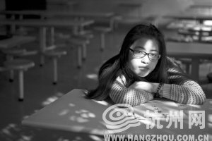 　筆試面試都過了最終沒被錄取，讓胡格格非常失落。 記者 陳中秋 攝