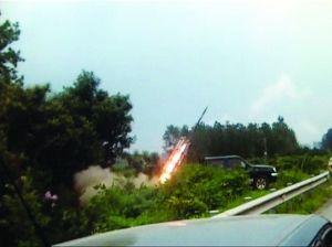 7月31日，南京六合人工增雨現(xiàn)場 資料圖片