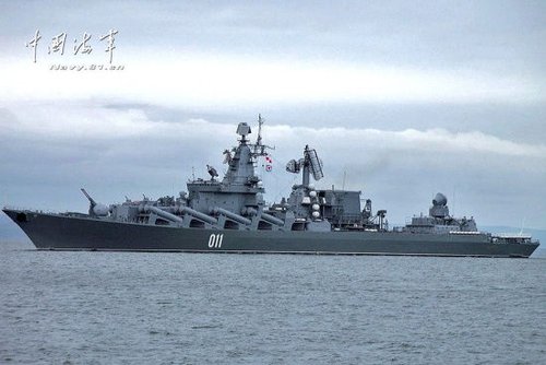 瓦良格號巡洋艦。