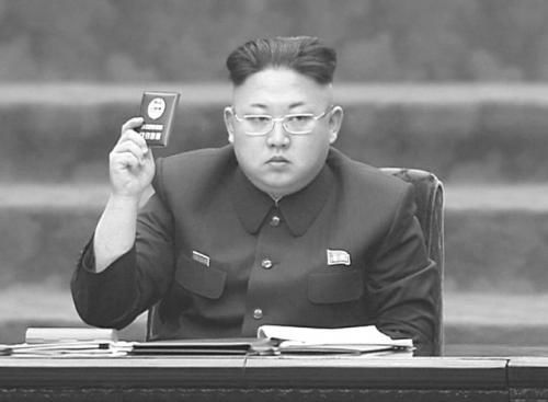 金正恩9日出席朝鮮最高人民會議。