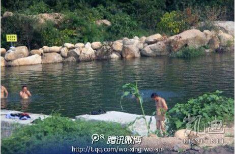 網友曝光的現場圖片。（圖片來自網絡）