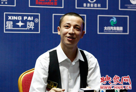 發(fā)布會上，中國業(yè)余選手帕如克很期待下一句的比賽