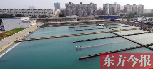 11月8日，鄭州柿園水廠，階梯水價近日成為熱議的話題