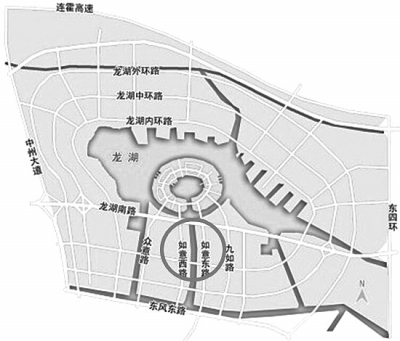 鄭州龍湖區(qū)域6塊商業(yè)用地拍賣遇冷，全部以起始價(jià)成交最貴的一塊不過888.09萬/畝，僅為8月龍湖“地