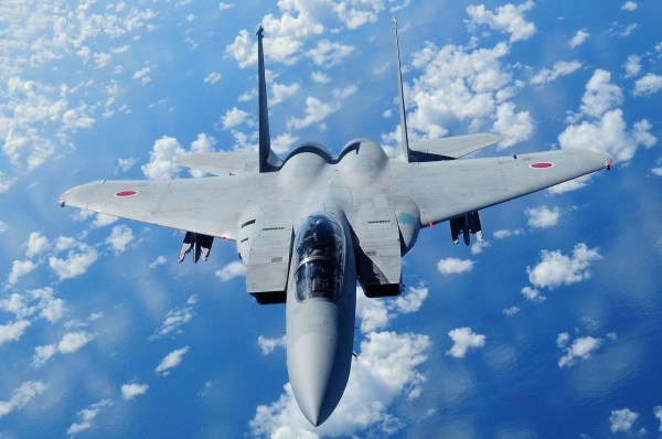 圖為F-15DJ雙座型。