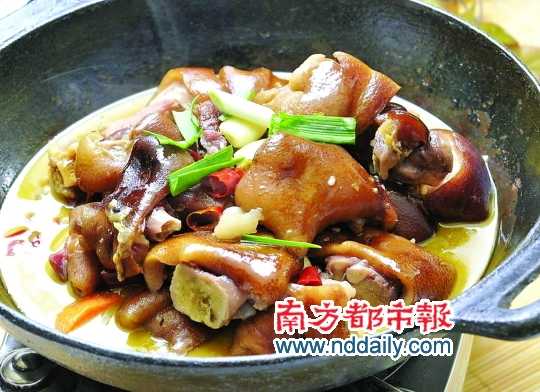 臘豬腳跟鹵豬手、南乳豬手味道是完全不同的