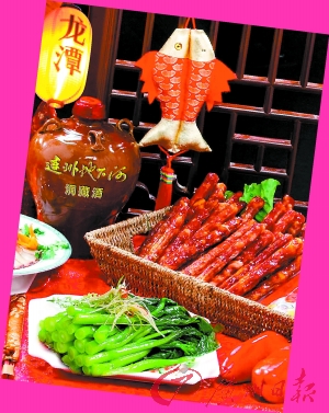 連州菜心、臘味飄香。