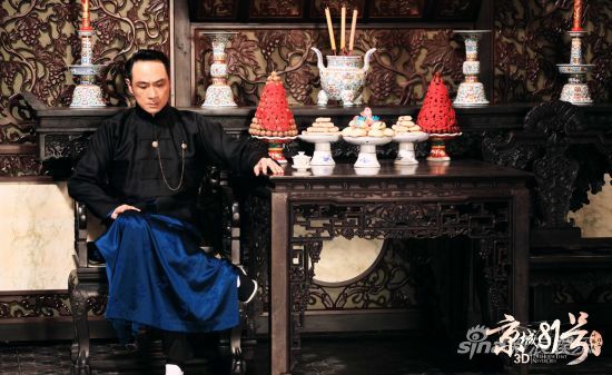 吳鎮(zhèn)宇飾演的霍家大少爺，正為二弟冥婚一事焦頭爛額