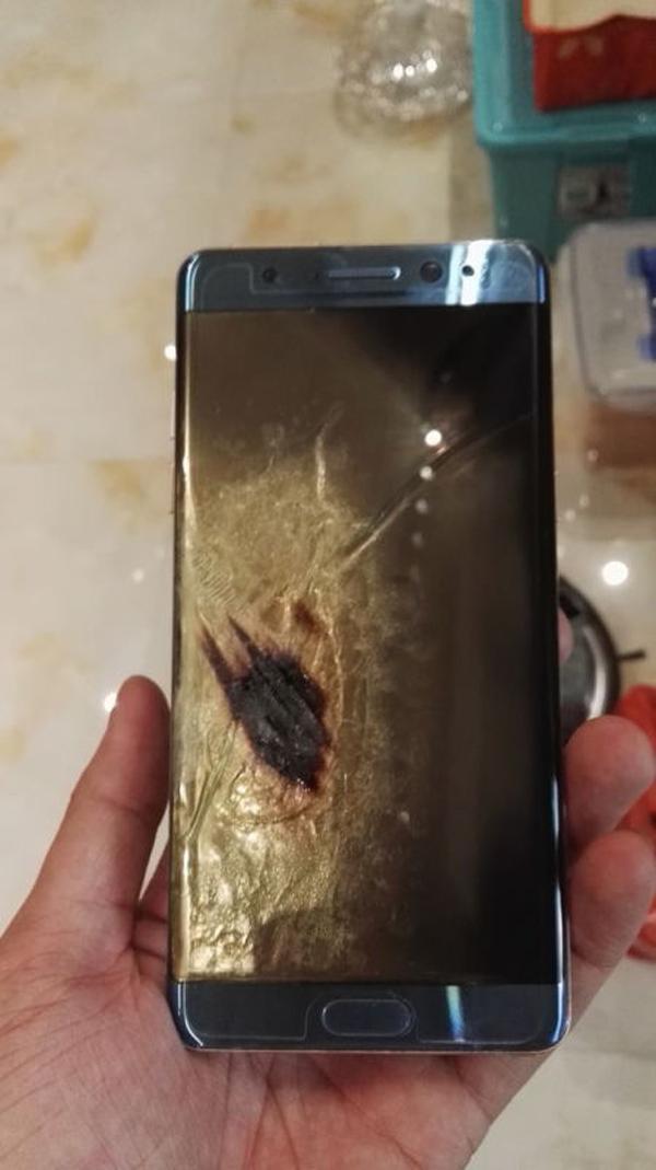 國行版三星Note 7也炸了？京東確認(rèn)這個(gè)訂單是真的