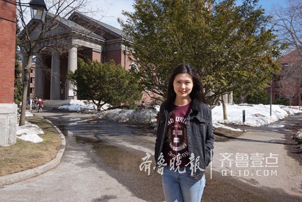 山東95后女學(xué)霸被哈佛等名校錄取:平時(shí)愛(ài)玩跨界