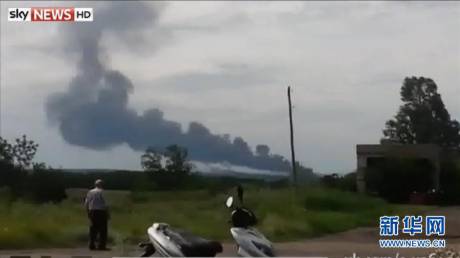 直擊馬航MH17客機墜毀現場