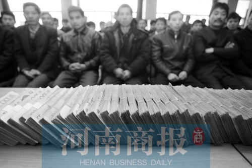 打擊拖欠農(nóng)民工工資，鄭州今年又出狠招（資料圖）河南商報記者 王春勝/攝