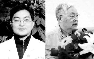 王宇澄(左)曾是王正敏的學(xué)生與親密助手，他認(rèn)為自己在導(dǎo)師評(píng)選院士過(guò)程中立下汗馬功勞，卻未獲回報(bào)。師徒最終反目。