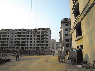 　適園雅居小區(qū)，已建起13棟住宅樓。