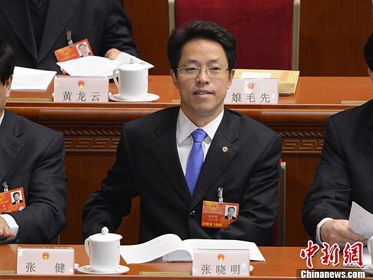 資料圖：香港中聯(lián)辦主任張曉明。中新社發(fā) 廖攀 攝