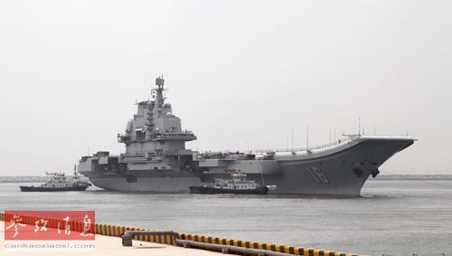資料圖片：“遼寧艦”出海開展科研試驗和訓練。新華社發(fā)