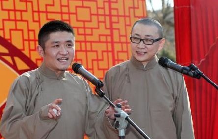陜西籍相聲演員苗阜、王聲將帶來反腐主題相聲