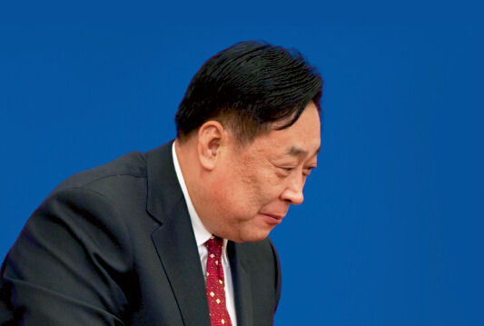 張力軍從環(huán)保部副部長任上退休兩年多后，被中紀委宣布接受組織調(diào)查。資料圖