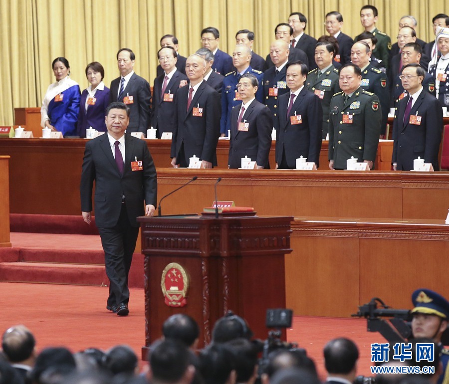 習(xí)近平當(dāng)選國(guó)家主席、中央軍委主席