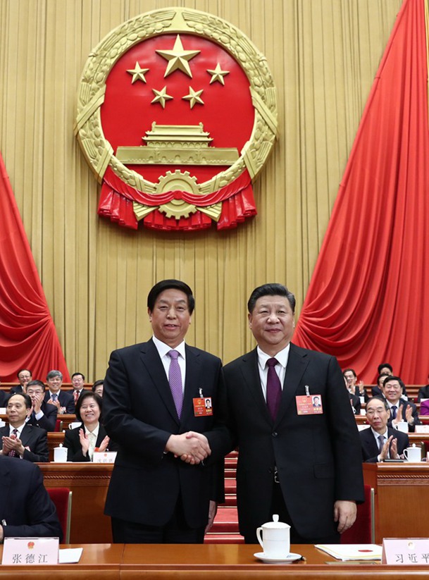 習(xí)近平當(dāng)選國(guó)家主席、中央軍委主席