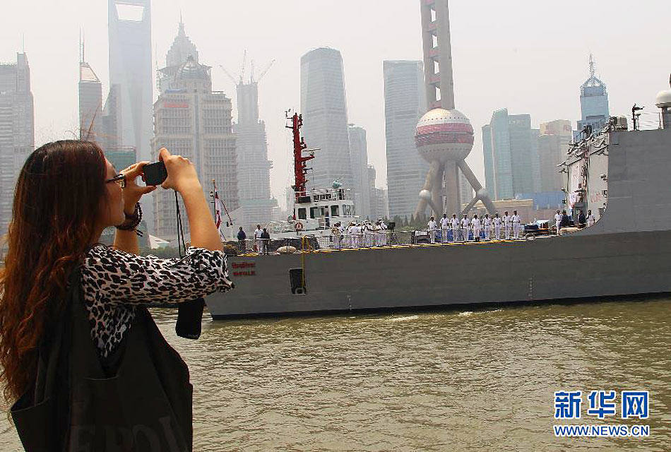 印度海軍4艘艦艇抵達(dá)上海