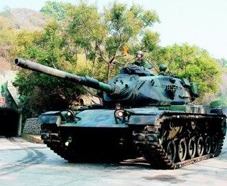 圖為M60A3同型戰(zhàn)車(chē)。圖片來(lái)源：臺(tái)灣媒體