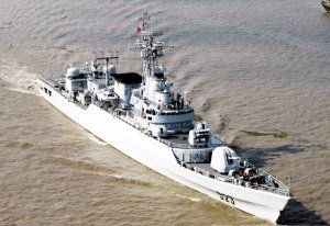 中國海軍053H3江衛(wèi)II型護衛(wèi)艦。