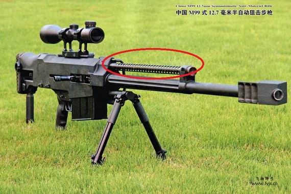 資料圖：M99型狙擊步槍。