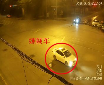 警方追蹤嫌疑車輛
