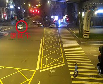 警方追蹤嫌疑車輛